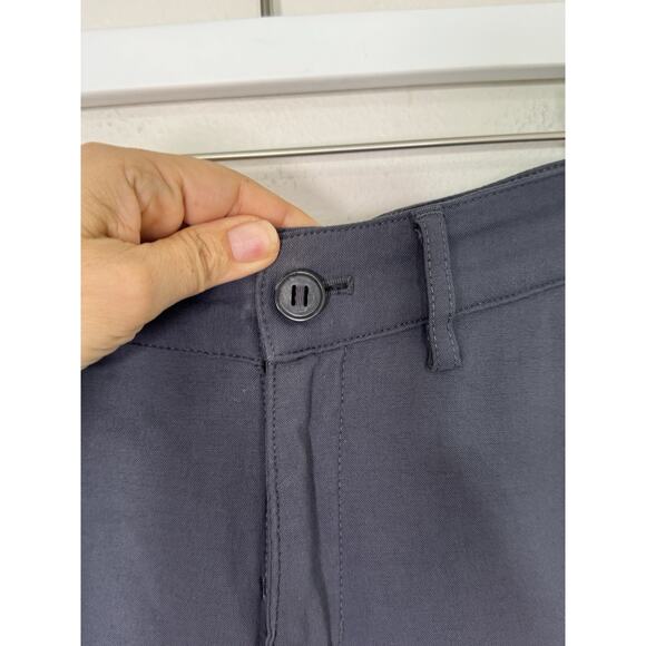 Outlier F Cloth 29x29 Navy Two Way Stretch Nylon Slim Leg Chino Pants - Picture 5 of 8